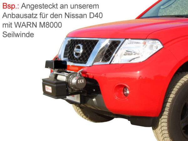 MULTIMOUNT TRÄGERSET "GROß", INKL. KABEL GEEIGNET BIS 3.600 KG ZUGKRAFT