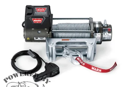 SEILWINDE WARN M8000 12V 3.600 KG ZUGKRAFT
