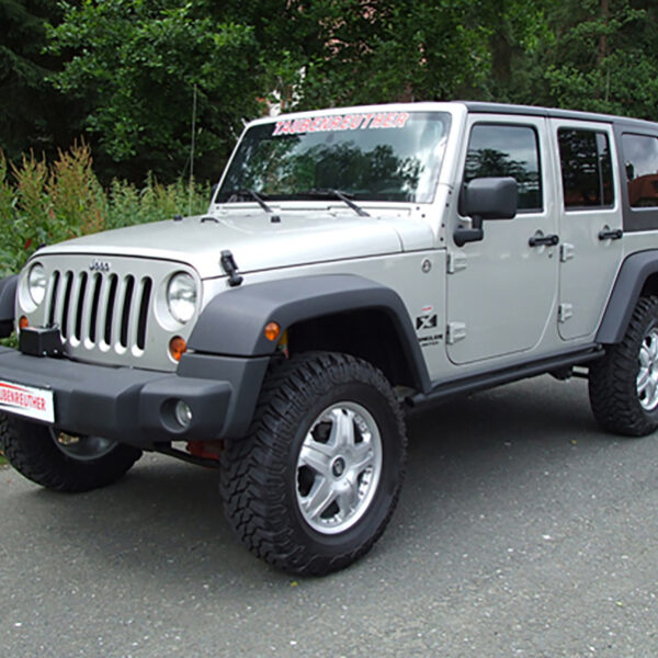 WARN ROCK SLIDERS JEEP WRANGLER JK, 4 TÜRER, 07-11