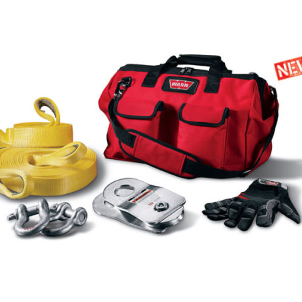 WARN ZUBEHÖRTASCHE, ROT, INKL. INHALT FÜR WINDEN BIS 4.5 TO ZUGKRAFT