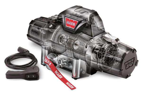 SEILWINDE WARN ZEON 8 12V 3.600 KG ZUGKRAFT