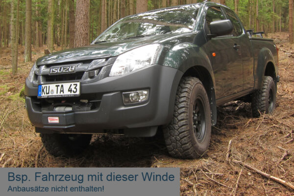 SEILWINDE WARN ZEON 8 12V 3.600 KG ZUGKRAFT