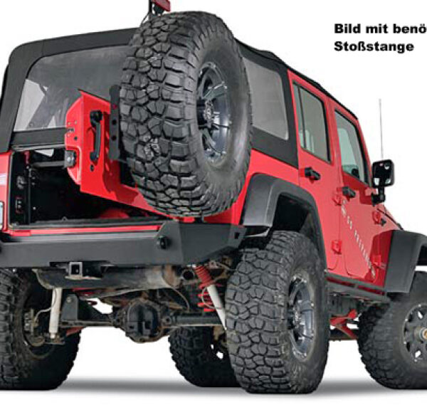 WARN HECKRESERVERADTRÄGER FÜR ELITE GWTEC-1-89525 WRANGLER JK *TN*