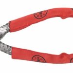 SOFTSCHÄKEL IN CARBONGRAU AUS HMPE MIT 7000DAN BRUCHLAST, INKL. SCHUTZSCHLAUCH