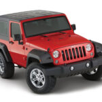 Bushwacker Kotflügelverbreiterung vorne Pocket Style 2-teilig 2 und 4-Türer 9,5" = 24cm - Wrangler JK 07 - 14