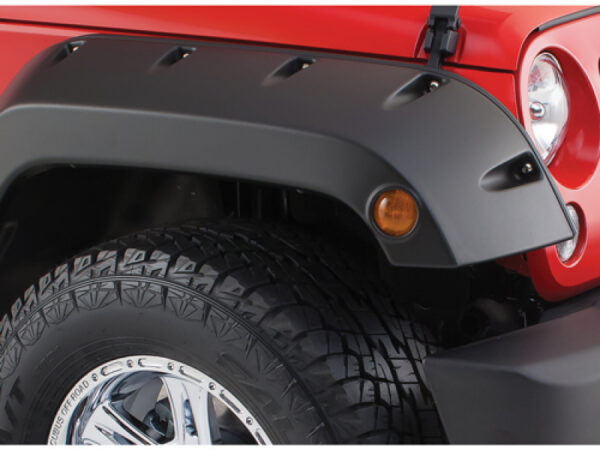 Bushwacker Kotflügelverbreiterung vorne Pocket Style 2-teilig 2 und 4-Türer 9,5" = 24cm - Wrangler JK 07 - 14