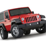 Bushwacker Kotflügelverbreiterung vorne Pocket Style 2-teilig 2 und 4-Türer 9,5" = 24cm - Wrangler JK 07 - 14