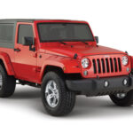 Bushwacker Kotflügelverbreiterung hinten Pocket Style 2-teilig 2-Türer 4,75" = 12cm - Wrangler JK 07 - 14