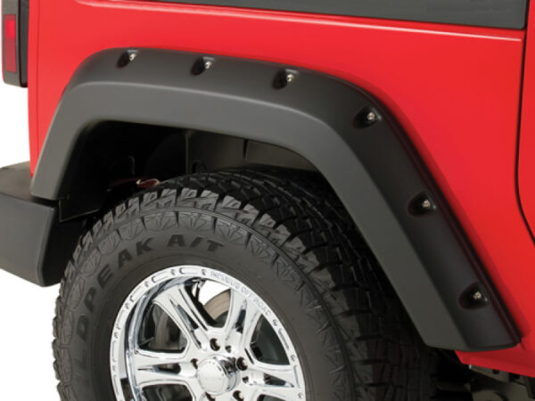 Bushwacker Kotflügelverbreiterung hinten Pocket Style 2-teilig 2-Türer 4,75" = 12cm - Wrangler JK 07 - 14