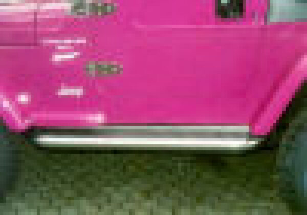 Seitenleisten set Edelstahl TJ