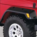 Kotflügelverbreiterung 15,5cm Pocket Style 6-teilig Wrangler TJ Bj. 97-06