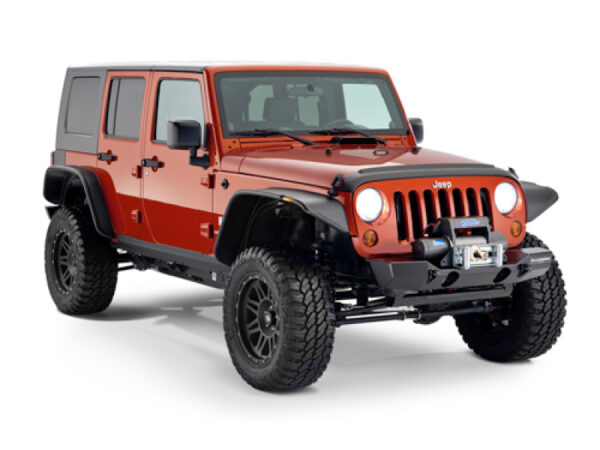 Bushwacker Kotflügelverbreiterung Flat Fender Style 4 Türer 4 teilig - Wrangler JK Unlimited 07-