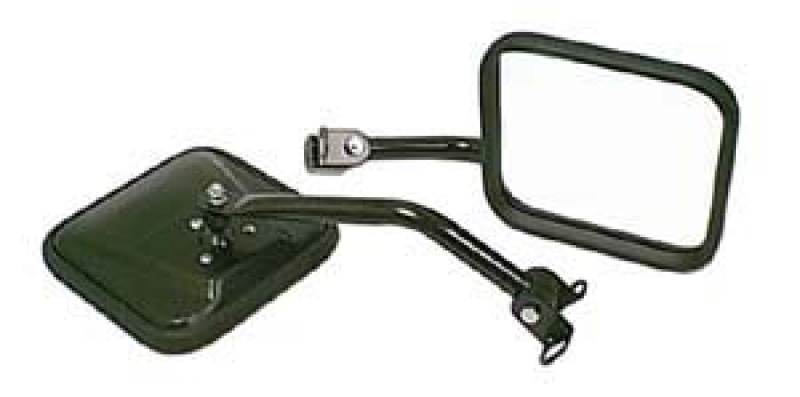 Spiegelset, Black-Line Jeep YJ-TJ (CJ-Style)