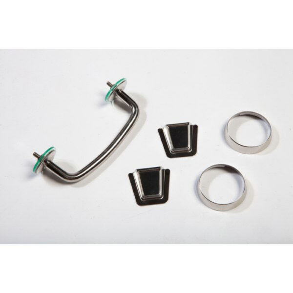 Rugged Ridge Motorhauben Kit Windshield Tie Down Kit  Chrom Optik Wrangler JK 13-18