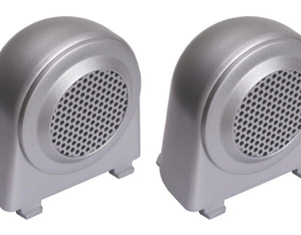 Rugged Ridge TWEETER Lautsprecherabdeckung, silber, JK 07-10