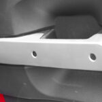 Türgriff Cover hinten, solber gebürstet Jeep JK 07-10