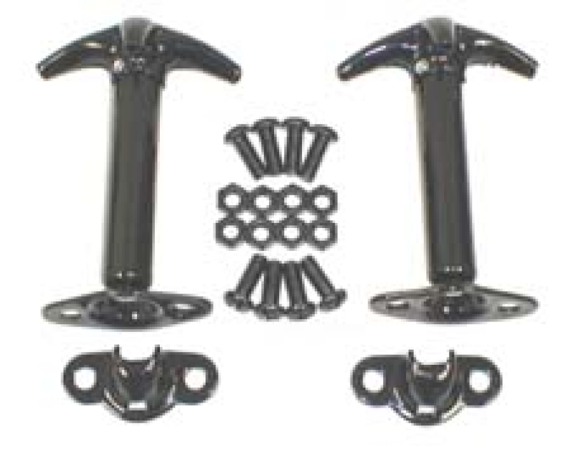 Motorhaubenhalter Schwarz Jeep CJ (1942-86) YJ (1987-95)