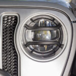 Rugged Ridge Elite Headlight Guards, Black/ Lampenschutzgitter schwarz vorne JL 18-