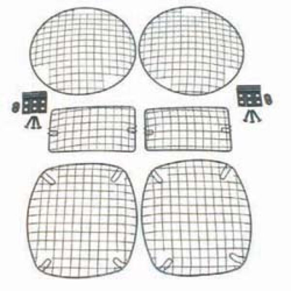 Schutzgitter Scheinwerfer, Black-Line Jeep TJ