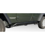 RRC ROCKER GUARDS schwarz strukturiert, Wrangler JK 07-18 2-Türer