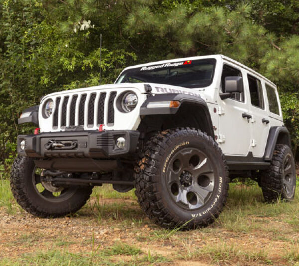 Spartacus Stubby Bumper, schwarz, 18-19 Wrangler JL