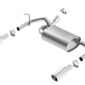 Borla Auspuffendtopf mit doppeltem Endstück  3.6-L.  Edelstahl  Wrangler JK: 12 - 18