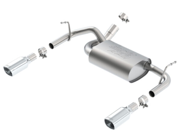 Borla Auspuffendtopf mit doppeltem Endstück 3.6-L. Edelstahl Wrangler JK: 12 - 18