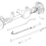 Schubstange rechts Wrangler JK: 07 - 18