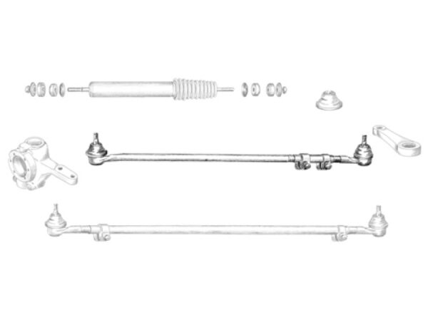 Schubstange komplett CJ5: 76-83