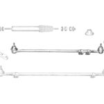 Schubstange komplett CJ7: 82 - 86