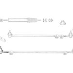 Spurstangenkopf rechts CJ5: 72 - 81 | Jeep CJ7: 72 - 86