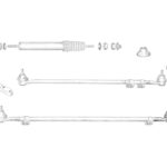 Spurstangenkopf links CJ5: 76 - 81 | CJ7: 76 - 86