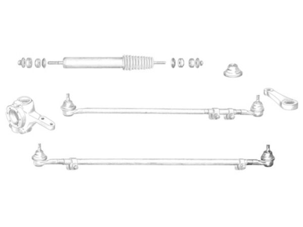 Spurstangenkopf links CJ5: 76 - 81 | CJ7: 76 - 86