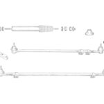 Lenkhebel ohne Servolenkung Jeep CJ5: 76 - 86 | Jeep CJ7: 76 - 86