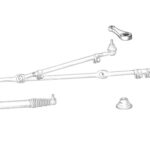 Lenkhebel/Pitmanarm ohne Servolenkung YJ Bj 87-96