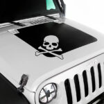 Rugged Ridge Motorhauben Dekor Skull Totenkopf Wrangler JK 07-18