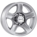 DOTZ-ALUFELGE HAMADA 8X16 SILBER, 6X139,7, ET0