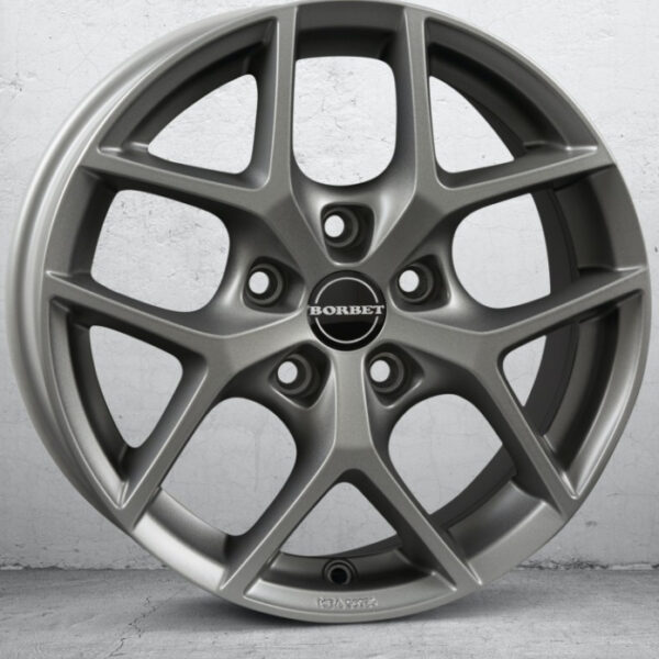 CW-ALUFELGE Y 6,5X16, ET+40, 5X114.3, TITAN MATT