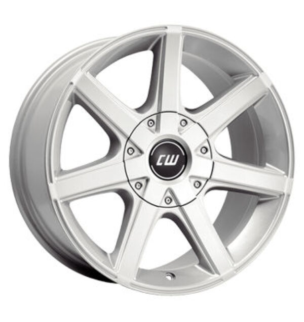 CWE-ALUFELGE 7X16 5X127, ET+30, SILBER