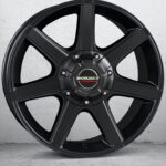 CW-ALUFELGE CWE 8X17, ET+20, 6X114,3 - NISSAN D40/R51, MATT SCHWARZ