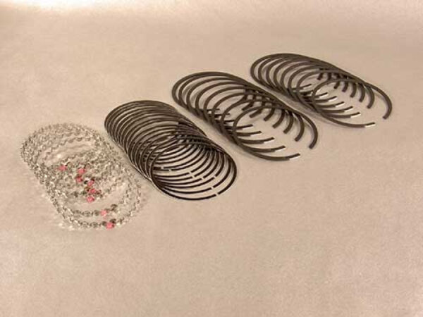 Kolbenringset, Standard, 4.9-L., V8, 73 - 91