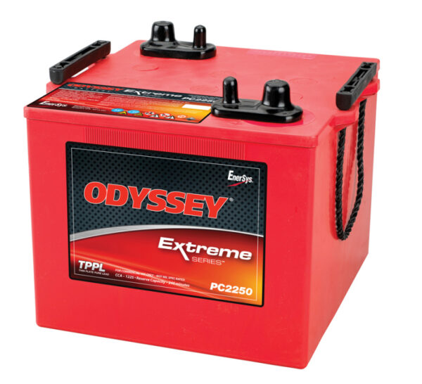 ODYSSEY BATTERIE PC2250, 12V 126 AH, DIN POLE, 1225 CCA