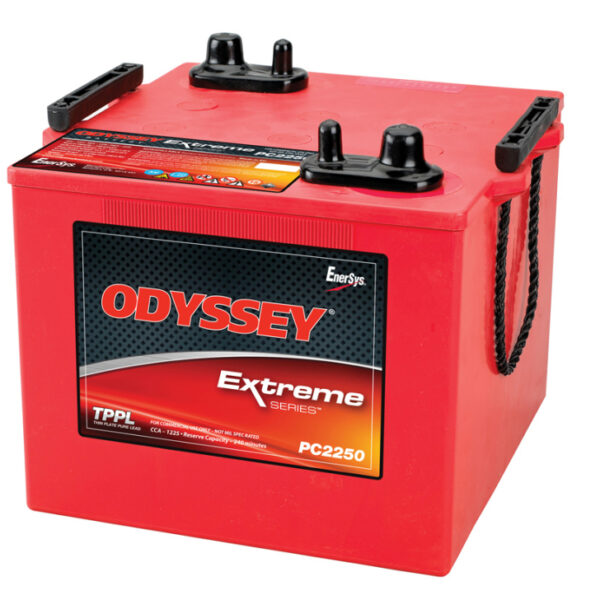 ODYSSEY BATTERIE PC2250, 12V 126 AH, DIN POLE, 1225 CCA