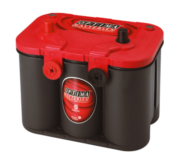 OPTIMA BATTERIE RED TOP 4,2LU, 4 ANSCHLÜSSE,