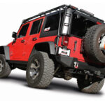 Borla Endtopf mit Endrohren und doppeltem Endstück 2.8-L. Diesel + 3.6-L. Edelstahl Wrangler JK: 12 -