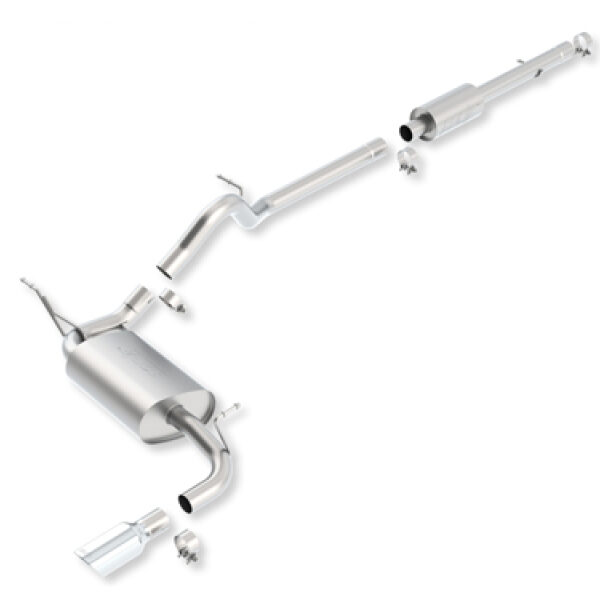 Borla Endtopf mit Endrohr  2.8-L. Diesel + 3.6-L.  Edelstahl Wrangler JK: 12 -