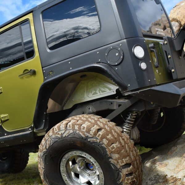 Innenkotflügel hinten für Flat Fender Poison Spyder Jeep JK 07-18