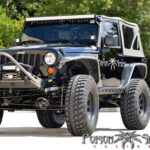 Verbreiterung Crusher Aluminium hinten Standard breite - Wrangler JK 07-