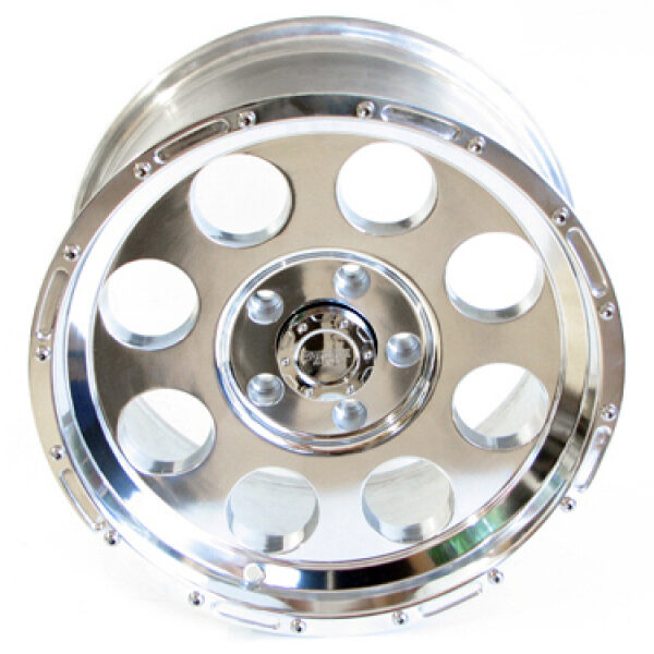 Dura Trail Alufelge poliert 9x18 ET -16 mit TÜV-Gutachten - Wrangler JK 07-