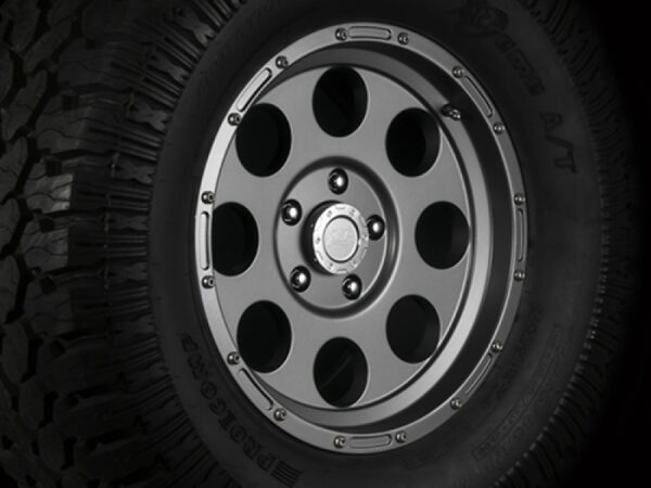 DuraTrail Alufelge Gunmetal Grey 9x17 ET +16 mit TÜV-Gutachten - Wrangler JK 07 -